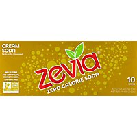 Zevia Cream Soda Can - 10-12 Fl. Oz. - Image 1