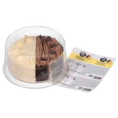 Bakery Cake 8 Inch White & Black - Each - Image 4