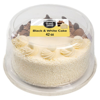 Bakery Cake 8 Inch White & Black - Each - Image 2