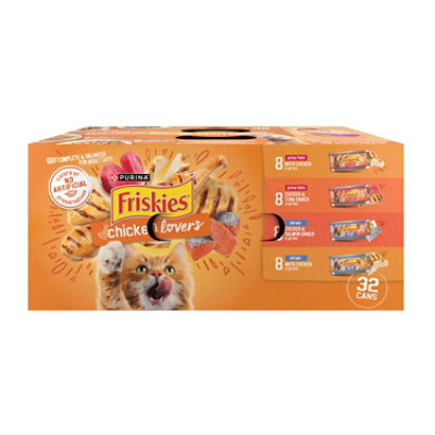Friskies Variety Wet Cat Food Pack - 32-5.5 Oz - Image 1