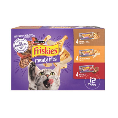 Friskies Cat Food Wet Variety Pack - 12-5.5 Oz - Image 1