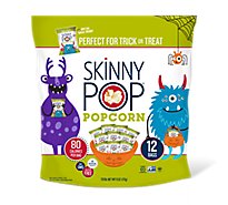 SkinnyPop Popped Popcorn Original Halloween Snack Pack - 12-0.5 Oz