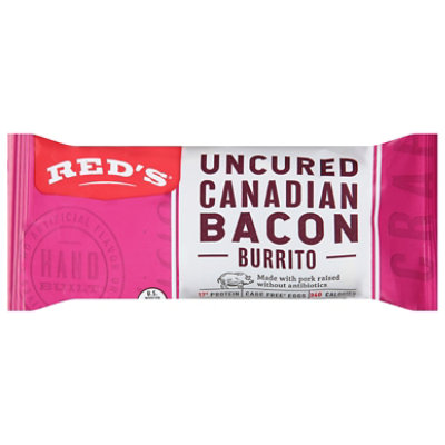 Reds Burrito Canadian Bacon Egg & Three Cheese - 5 Oz - Image 4