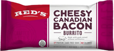 Reds Burrito Canadian Bacon Egg & Three Cheese - 5 Oz - Image 2