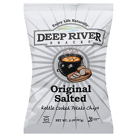 Deep River Snacks Original Kettle Cooked Potato Chips - 2 Oz