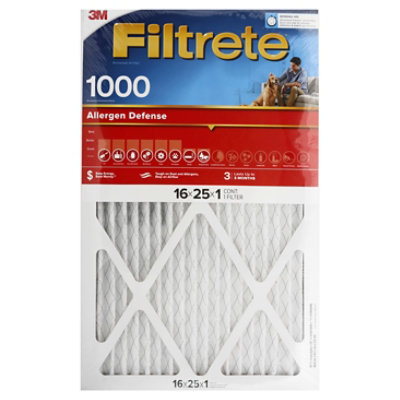 3M Filter 16 X 25 X 1 In - Each