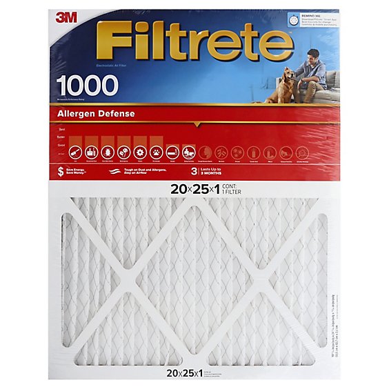 3M Filter 20 X 25 X 1 In - Each