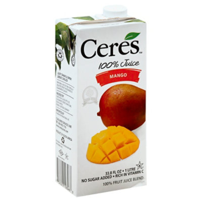 Ceres Mango 100% Fruit Juice Blend No Sugar Added - 1 Liter - Image 1