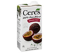 Ceres 100% Passion Fruit Juice Blend - 1 Liter