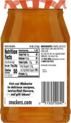 Smucker's Pineapple Preserves - 18 Oz - Image 6