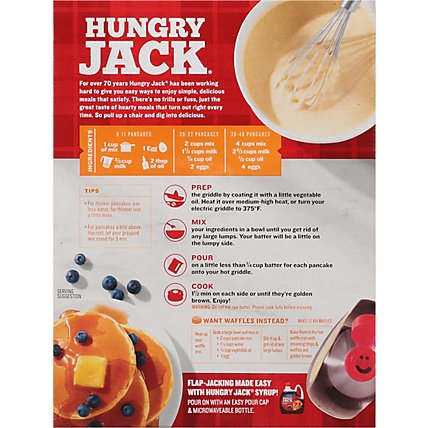 Hungry Jack Pancake & Waffle Mix Buttermilk - 32 Oz - Image 6
