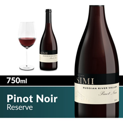 SIMI Russian River Valley Pinot Noir Red Wine - 750 Ml