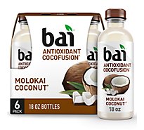 Bai Antioxidant Cocofusion Molokai Coconut Coconut Flavored Water Bottle - 6-18 Fl. Oz.