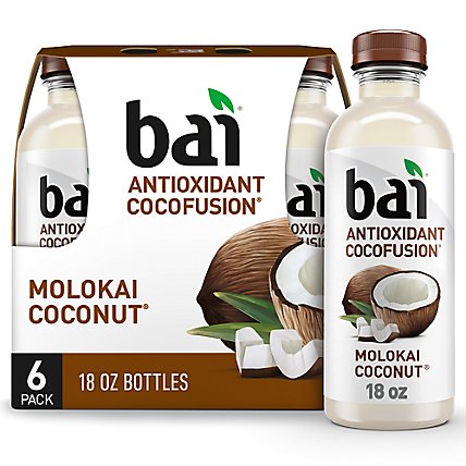 Bai Antioxidant Cocofusion Molokai Coconut Coconut Flavored Water Bottle - 6-18 Fl. Oz. - Image 1