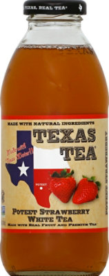 TEXAS TEA White Tea Poteet Strawberry - 16 Fl. Oz. - Image 2