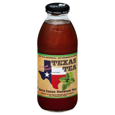 TEXAS TEA Unsweet Tea Dove Creek - 16 Fl. Oz. - Image 1