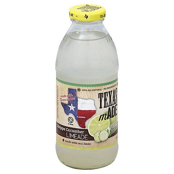 Texas Made Limeade Knippa Cucumber - 16 Fl. Oz.