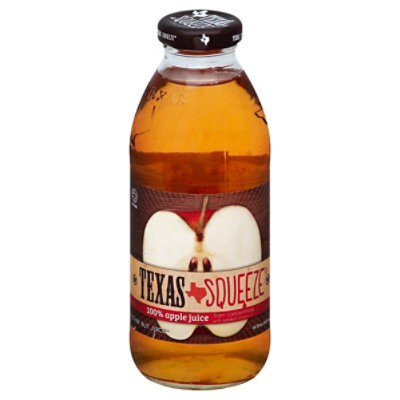 Texas Squeeze Tea 100% Juice Apple - 16 Fl. Oz. - Image 1