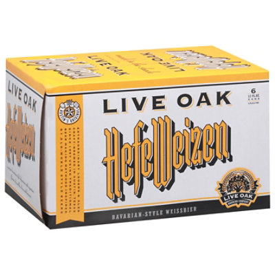 Live Oak Hefe In Cans - 6-12 Fl. Oz. - Image 1