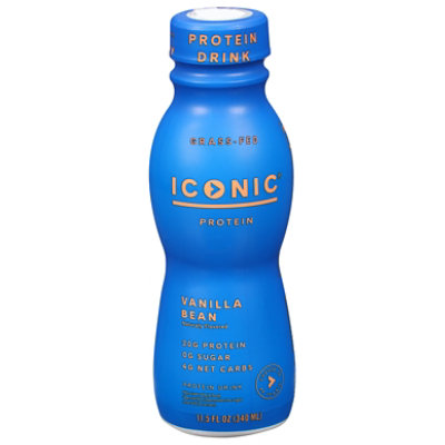 ICONIC Protein Drink Vanilla Bean - 11.5 Fl. Oz.