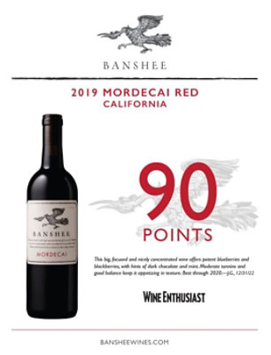 Banshee Mordecai Red Blend Wine - 750 Ml - Image 3
