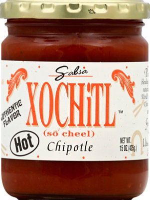 Xochiti Salsa Chipotle Hot Jar - 15 Oz - Image 2