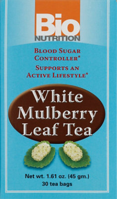 Bio Nutrition Leaf Tea White Mulberry Tea Bags 30 Count - 1.61 Oz - Image 2