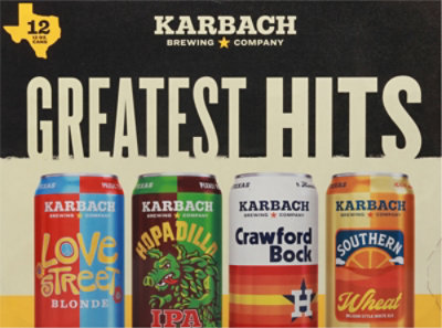 Karbach Greatest Hits Beer Variety Pack Cans - 12-12 Fl. Oz. - Image 2