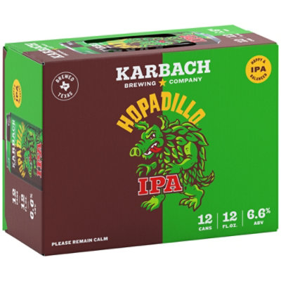 Karbach Brewing Company Hopadillo IPA Cans - 12-12 Fl. Oz. - randalls