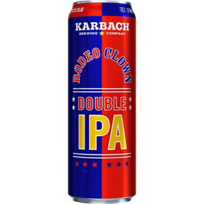 Karbach Brewing Company Rodeo Clown Double IPA Can - 19.2 Fl. Oz. - Image 1
