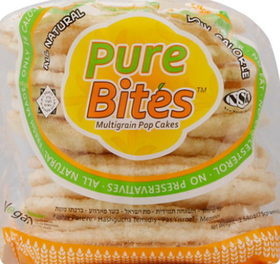 Pure Bites Kedem Multi Grain Pop Cakes - 2.64 Oz - Image 2