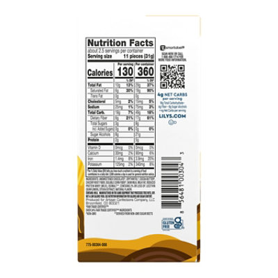 Lily1 Chocolate Bar Milk Crmy - 3.0 Oz - Image 2