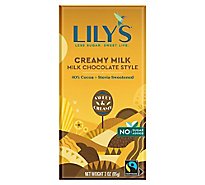 Lily1 Chocolate Bar Milk Crmy - 3.0 Oz