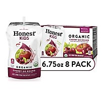 Honest Kids Juice Drink Organic Cherry Goround - 8-6.75 Fl. Oz.