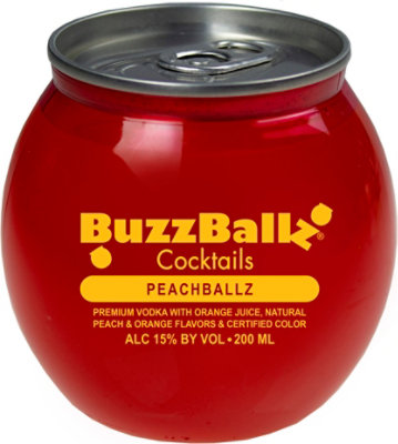 BuzzBallz Peachballz - 200 Ml - Image 1
