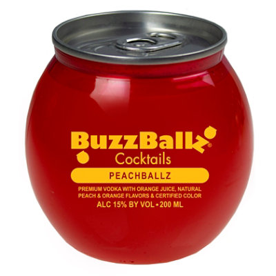 BuzzBallz Peachballz - 200 Ml - Image 1