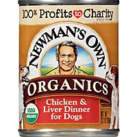 Newmans Own Organics Dog Food Grain Free Chicken & Liver Dinner Can - 12.7 Oz - Image 2