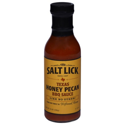 Salt Lick Sauce Bar-B-Que Honey Pecan - 12 Oz - Image 2