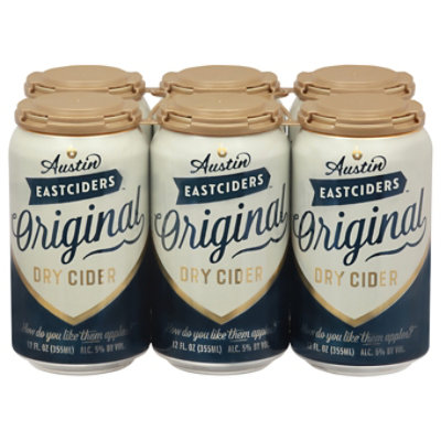 Austin Eastcider Original In Cans - 6-12 Fl. Oz. - Image 3