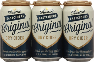 Austin Eastcider Original In Cans - 6-12 Fl. Oz. - Image 2