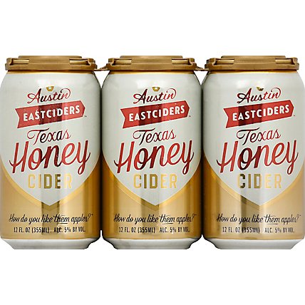 Austin Eastcider Tx Honey In Cans - 6-12 Fl. Oz. - Image 2