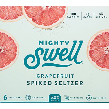 Mighty Swell Grapefruit 6pk In Cans - 6-12 Fl. Oz. - Image 2