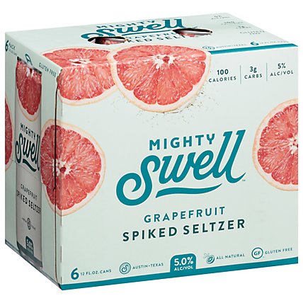 Mighty Swell Grapefruit 6pk In Cans - 6-12 Fl. Oz. - Image 1