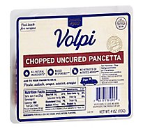 Volpini Chopped Pancetta - 4 Oz
