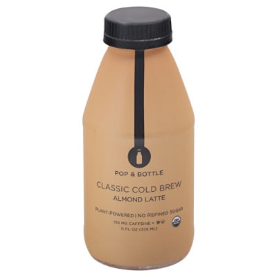 Pop And Bottle Almond Milk Cld Brw Coffe - 12 Fl. Oz.