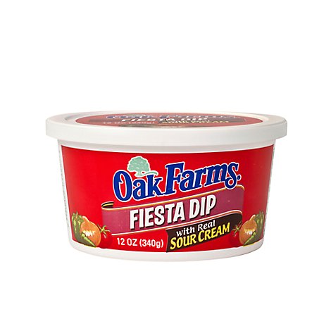 Oak Farms Fiesta Dip With Real Sour Cream - 12 Oz
