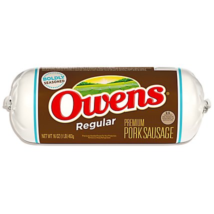 Owens Sausage Regular - 16 Oz - Image 2