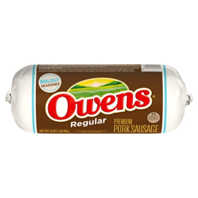 Owens Sausage Regular - 16 Oz - Image 1