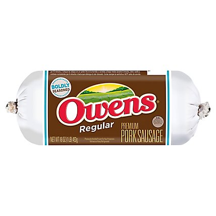 Owens Sausage Regular - 16 Oz - Image 1