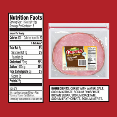 Owens Ham Sliced - 32 Oz - Image 7
